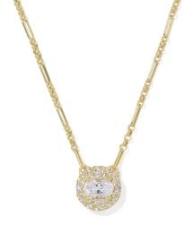 Bella Gold Short Pendant Necklace Kendra Scott at Kendra Scott